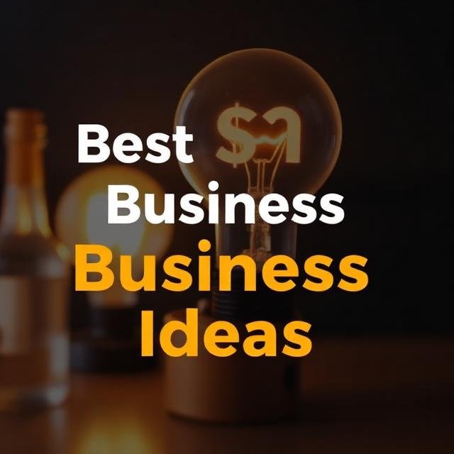 Best Small Business Ideas