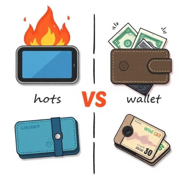 Hot wallets vs cold wallets